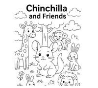 Chinchilla and Friends Coloring Book