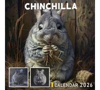 Chinchilla Calendar 2026: Fluffy Friends and Soft Adventures Through the Year