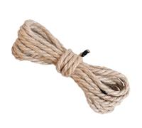 Chinchilla® Corda di iuta, diametro 10 mm, lunghezza 5,00 m, corda decorativa per fai da te, artigianato, decorazione e giardinaggio, juta, marrone naturale, robusto materiale naturale, progetti