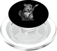 Chinchilla Suonare Chitarra Musica Rock Amante degli PopSockets PopGrip per MagSafe