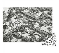 Chinese Architecture 1000 Pezzis Materiale Riciclabile Adulti Uomini Puzzle Chinese Architecture Divertente Activity Ottima Idea Regalo