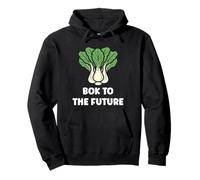 Chinese Cabbage bok to The Future Vegetable Funny Bok Choy Felpa con Cappuccio