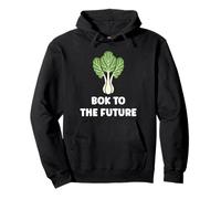 Chinese Cabbage bok to The Future Vegetable Funny Bok Choy Felpa con Cappuccio