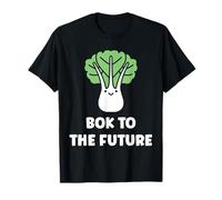 Chinese Cabbage bok to The Future Vegetable Funny Bok Choy Maglietta