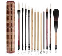Chinese Calligraphy Brush Set, Traditional Painting Brushes, Professional Art Brushes, Watercolor Brush Set, Professional Chinese Calligraphy Brush Set for Drawing and Painting