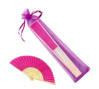 Chinese Fan - Chinese Handheld Wooden Frame Home Decor