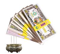 Chinese Hell Banknotes, Sacrificial Spirit Money, Traditional Ghost Festival Offering, Burnable Ancestor Currency Sheets, Symbolic Design for Qingming Tomb-Sweeping Ritual Use