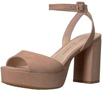 Chinese Laundry Theresa, Sandali con Tacco Donna, Pelle Scamosciata Marrone Scuro, 40.5 EU