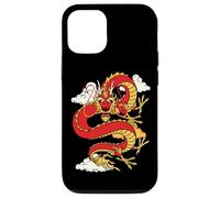 Chinese Lunar New Year Red Dragon Lover 2 Custodia per iPhone 12/12 Pro
