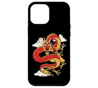 Chinese Lunar New Year Red Dragon Lover 2 Custodia per iPhone 12 Pro Max