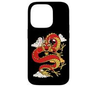 Chinese Lunar New Year Red Dragon Lover 2 Custodia per iPhone 14 Pro