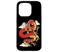 Chinese Lunar New Year Red Dragon Lover 2 Custodia per iPhone 15 Pro