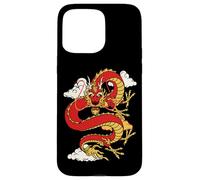 Chinese Lunar New Year Red Dragon Lover 2 Custodia per iPhone 15 Pro Max