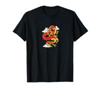 Chinese Lunar New Year Red Dragon Lover 2 Maglietta