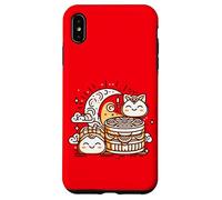Chinese Mid Autumn Moon Rabbit MoonCake Festival Zhongqiu Custodia per iPhone XS Max