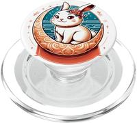 Chinese Mid Autumn Moon Rabbit MoonCake Festival Zhongqiu PopSockets PopGrip per MagSafe