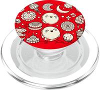 Chinese Mid Autumn Moon Rabbit MoonCake Festival Zhongqiu PopSockets PopGrip per MagSafe