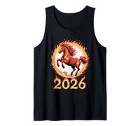 Chinese New Year Fire Horse Lunar Zodiac 2026 Canotta