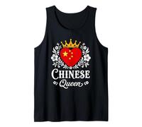 Chinese Queen China Flag Proud Chinese Woman Canotta
