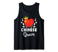 Chinese Queen China Flag Proud Chinese Woman Canotta