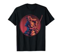 Chinese Samurai Ninja Tattoo Drachen Wu Japanese Art Kunst Maglietta