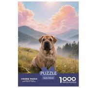 Chinese Shar-Pei, Puzzle 1000 Pezzi, Esercizio Mentale Divertente E Rilassante, Ideale Per Cornici Decorative, Adatto Dai 12 Anni, Pet Dog, 70x50cm/1000pcs