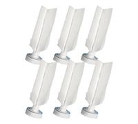 Chinese Shuttlecock - 13 cm Kick Shuttlecock | Volante Piume per Calci - Confezione 6 | Base Tendine - Presa Elevata Controllo | Set Fitness Sportivo - Allenamento Esterno, Riflessioni, Gioco