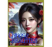 Chinese women in traditional costumes pienfu, changpao, shenyi and hanfu. Coloring book for everyone: Chinese women activity book