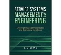 Ching M. Chang Service Systems Management and Engineering (Copertina rigida)