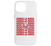 Chinga La Migra Bold Cultural Expression Statement Tees Custodia per iPhone 14