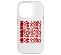 Chinga La Migra Bold Cultural Expression Statement Tees Custodia per iPhone 14 Pro
