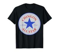 Chingon All Star Mexican Latin Pride Chicano Spanish Sayings Maglietta