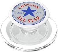 Chingon All Star Mexican Latin Pride Chicano Spanish Sayings PopSockets PopGrip per MagSafe