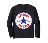 Chingon All Star Mexican Pride Brown Pride Chicano Latino Maglia a Manica