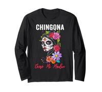 Chingona Como Mi Madre Maglia a Manica