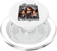 Chingona Como Mi Mama Patrona Badass Spanish Curvy Mom PopSockets PopGrip per MagSafe