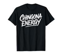 Chingona Energia Latina feroce Mujer Jefa Poderosa Chicana Maglietta