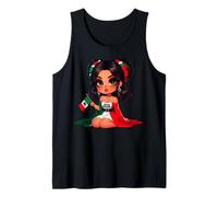 Chingona Girl Mexico girl Mexican Badass Women Mexicana Canotta