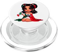 Chingona Girl Mexico girl Mexican Badass Women Mexicana PopSockets PopGrip per MagSafe