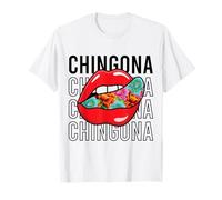 Chingona Spanish Latina Mexican Hispanic Woman Chicana Maglietta