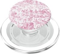 Chinoiserie rosa francese Toile con uccelli, angeli PopSockets PopGrip per MagSafe