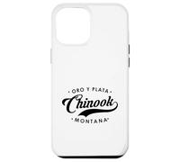 Chinook Montana Oro Y Plata State Motto per uomo donna. Custodia per iPhone 12 Pro Max