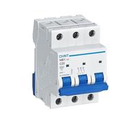 CHINT Interruttore magnetotermico NB1-63 3P 16A C 6 kA 3 moduli 180355