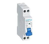CHINT Interruttore magnetotermico NBH8-40 1P+N 16A Curva C 4,5 kA 1 modulo 190236