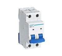Chint CHI 180347 NB1 - INTERRUTTORE M/T 2P 63A CURVA C 6KA 2M