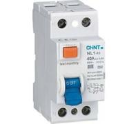 CHINT Interruttore differenziale Puro NL1-63 25A 2P 30mA Tipo AC 2 moduli 200212
