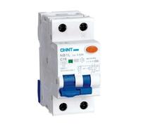 Magnetotermico differenziale Chint NB1L1 10A 1P+N 4,5KA 30MA A 2 Moduli 203333