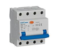 CHINT Interruttori Magnetotermici Differenziali curva C Serie NB310L-3P+N cod.255690 (COMPACT 4, Tipo AC, 400Vac-40A-300mA)
