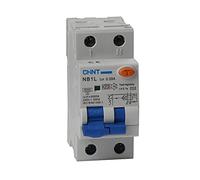 Chint Interruttori Magnetotermici Differenziali Serie NB1L Curva C, cod. 203298 (NB1L-2 Tipo AC, 230Vac-32A-30mA)