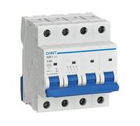 Chint NB1 - 63 C4P40 Series interruttore automatico, 40 a, 4 poli, curva C, 6 KA